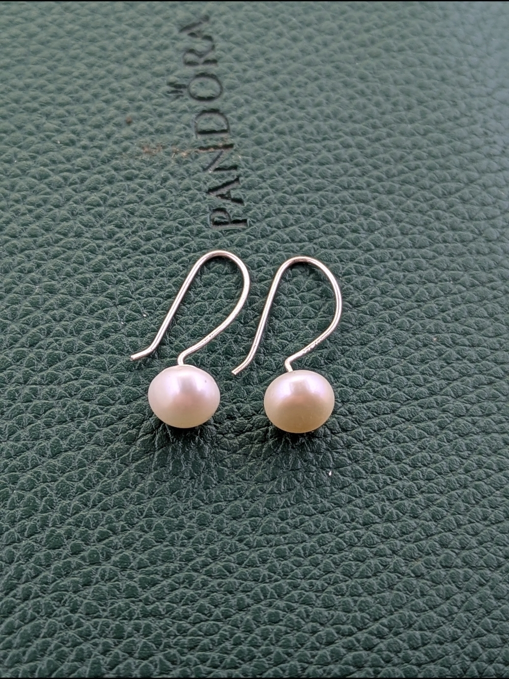 ✨ Sterling Silver Natural Pearl Drop Earrings ✨